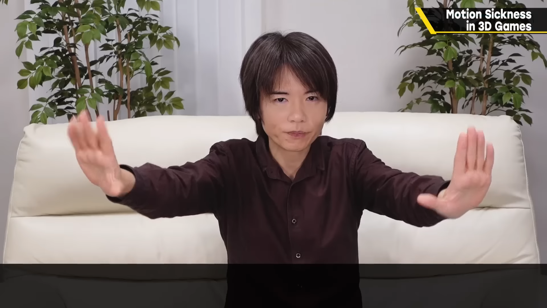桜井政博氏が新しいビデオでビデオゲーム酔いについて語る